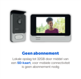 Philips WelcomeEye Connect Wi-Fi deurbel met camera_