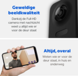 Philips WelcomeEye Link Wi-Fi 1080p deurbel met camera