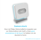 Philips WelcomeEye Link Wi-Fi 1080p deurbel met camera