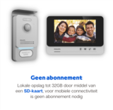 Philips WelcomeEye Comfort Pro intercom met camera