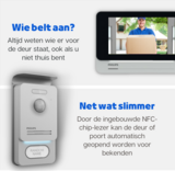 Philips WelcomeEye Connect Pro Wi-Fi deurbel met camera