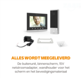 Extel Connect 2 Wi-Fi deurbel met camera