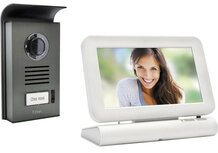 Extel Lesli draadloze intercom met camera Extel Lesli draadloze intercom met camera