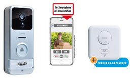 m-e VS-B10 Wi-Fi 720p deurbel met camera + ontvanger m-e VS-B10 Wi-Fi 720p deurbel met camera + ontvanger