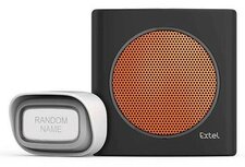Extel diBi Flash soft orange draadloze deurbel Extel diBi Flash soft orange draadloze deurbel