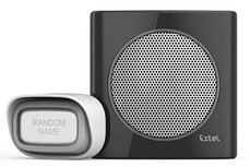 Extel diBi Flash black draadloze deurbel Extel diBi Flash black draadloze deurbel