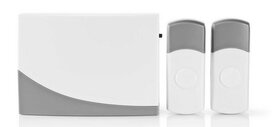 Nedis DOORB116WT2 draadloze deurbel Nedis DOORB116WT2 draadloze deurbel