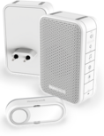 Honeywell DC313SHGP2 230v draadloze deurbel met twee ontvangers Honeywell DC313SHGP2 230v draadloze deurbel met twee ontvangers