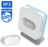 Philips WelcomeBell 300 MP3 draadloze deurbel Philips WelcomeBell 300 MP3 draadloze deurbel