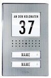 m-e Vistadoor Video VDV 520.1 EG buitenpost m-e Vistadoor Video VDV 520.1 EG buitenpost